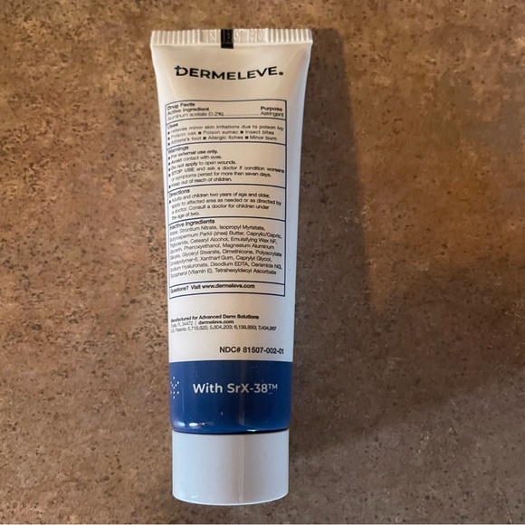 NWT Dermeleve Cream for Dry, Itchy Irritated Skin.  30 g. - Picture 7 of 7